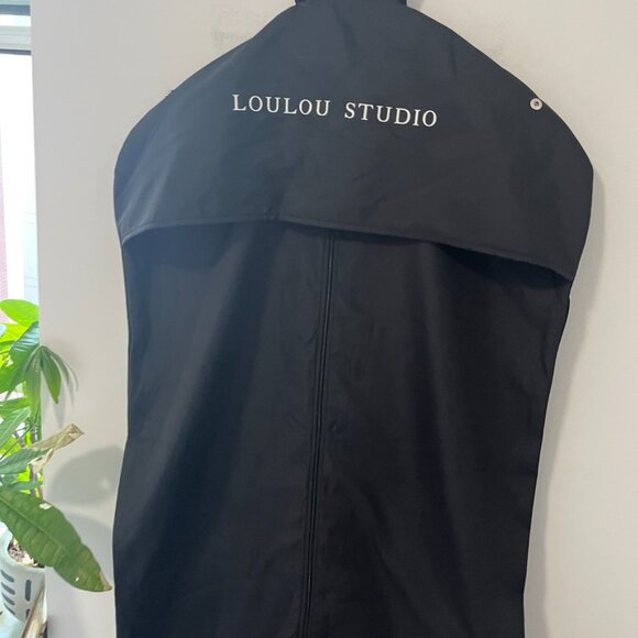 Loulou de Saison Studio Black Garment Bag - Picture 2 of 3